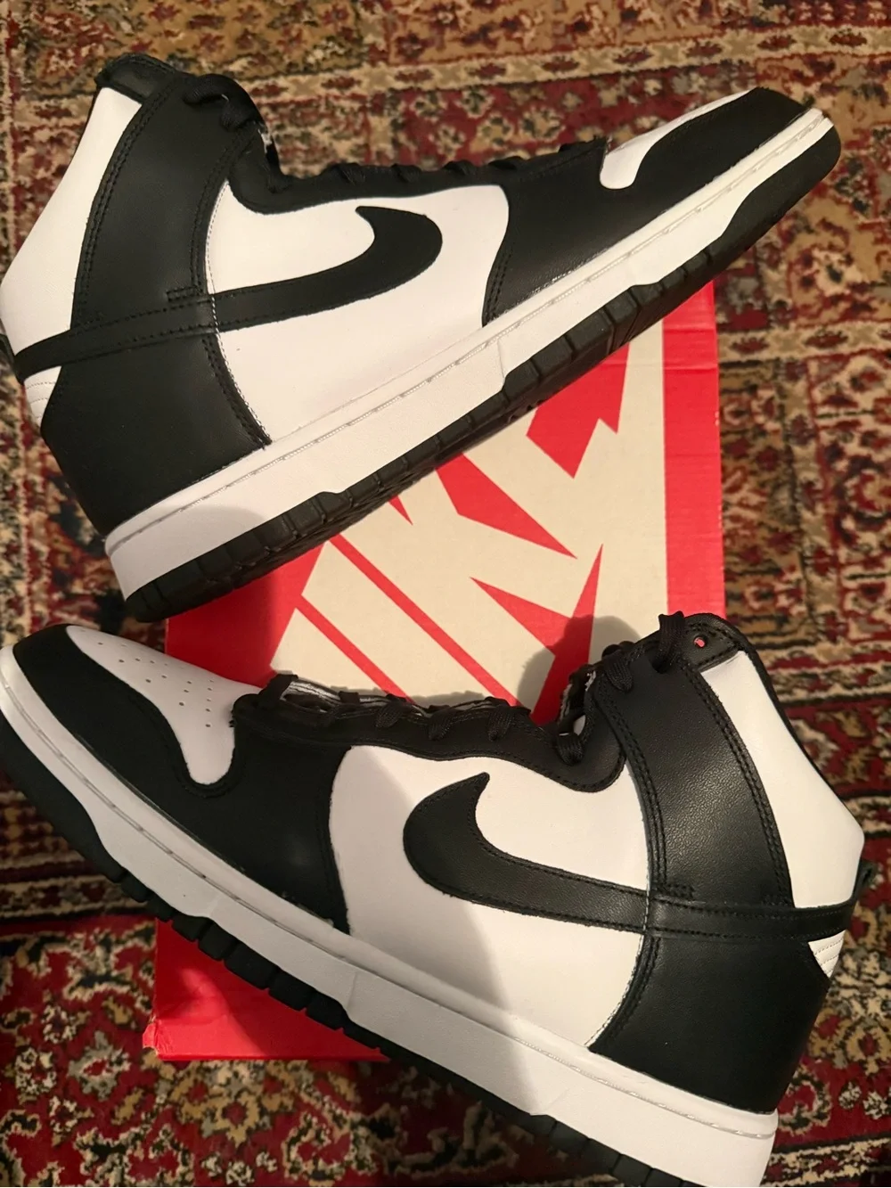 Nike Dunk High Panda Black White High-Top Sneakers
